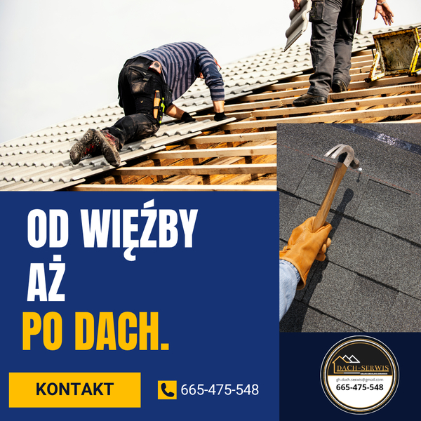 Zdjęcie na okładce dla Dach-Serwis | usługi dekarskie Bochnia